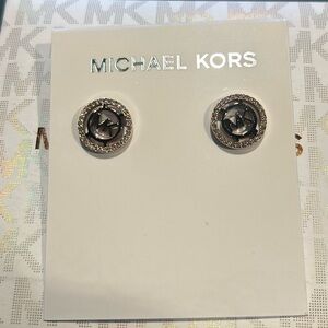 MICHAEL KORS EARRINGS JEWELRY ROSE GOLD NEW